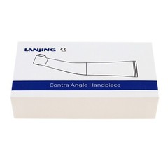Dental Fiber Optic Contra Angle Low Speed Handpiece Mini 1:1 Electric ISO E Type