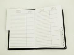 Personal Phone and Address Book Medium Size 4 Inch X 6 Inch