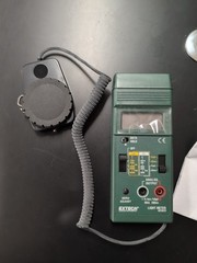 EXTECH 401025 Digital Light Meter,0-5000 Foot Candles