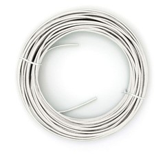 THHN / Building Wire – White Jacket – 10 Gauge Solid Copper UL UV – 50 Ft