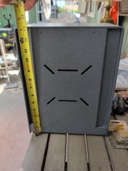Pedestal Access Control / Intercom Steel Open Box Keypad Gate Code Stainless