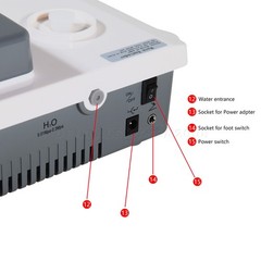 LED Dental Ultrasonic Piezo Scaler Detachable Handpiece Bottle Fit EMS Cavitron