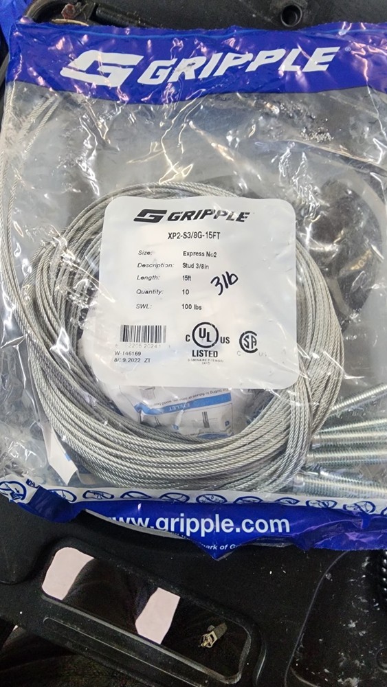 Gripple XP2-S3/8G-15FT