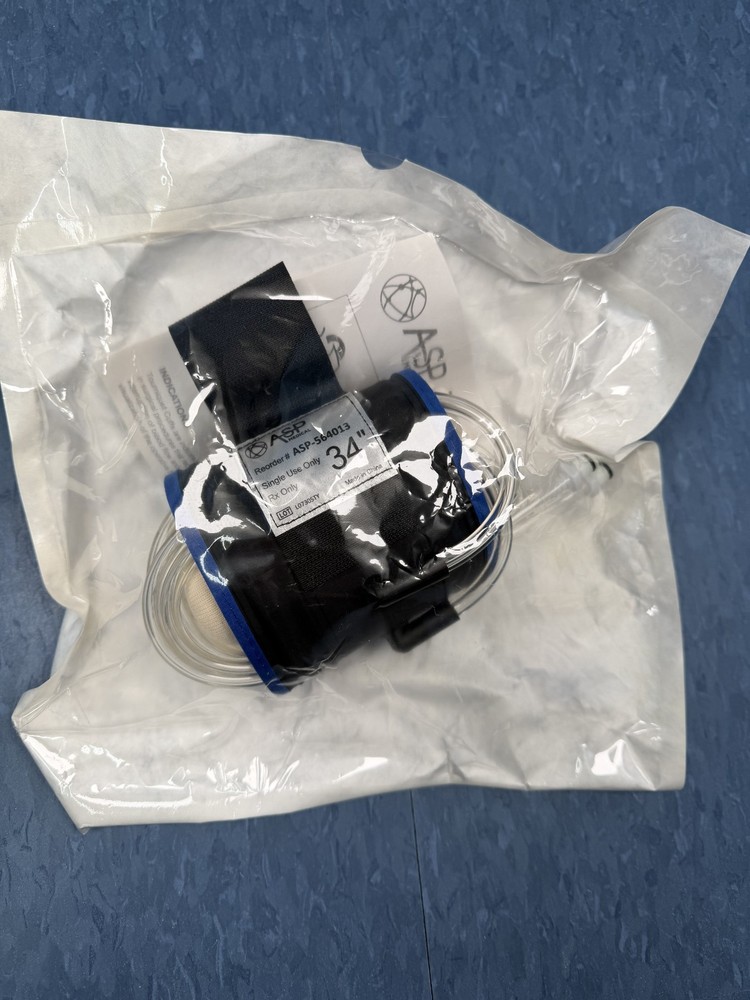 ASP MEDICAL ASP-564013 DISPOSABLE TOURNIQUET CUFF 34″ X 4″ 2-LINE Blue 3-10-33