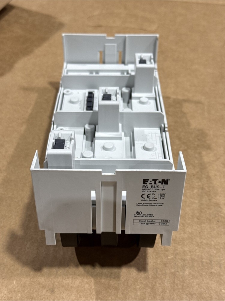 EATON EG-BUS-T 60MM BUSBAR ADAPTER FOR EG frame 125A TOP CONNECT New
