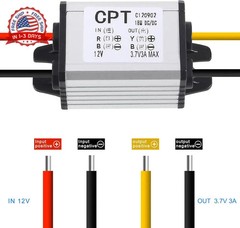 2PCS 12V to 3.7V Buck Converter Step Down Converter DC 8-35V to 3.7V 3A 11W Volt