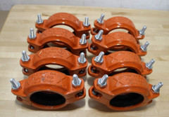 2-1/2″ SPF 0890020381 C4 Rigid Coupling Grooved 2Bolt Cast Iron (Lot of 8)