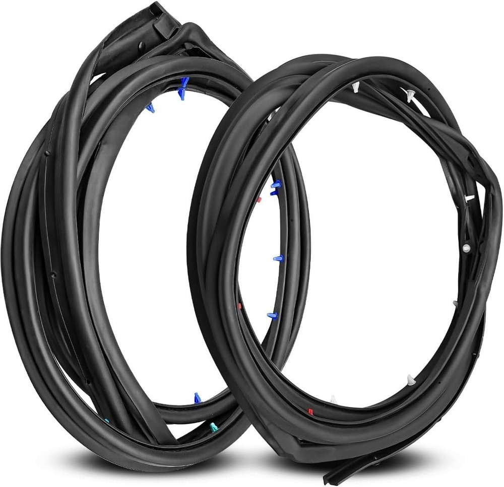Rear Door Rubber Weatherstrip Seal Left & Right Fit for Nissan Sentra 2013 20…
