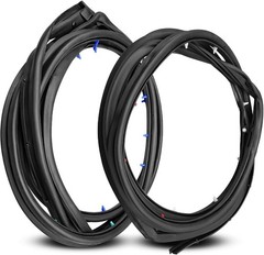 Rear Door Rubber Weatherstrip Seal Left & Right Fit for Nissan Sentra 2013 20…