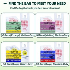 1050 Count Plastic Bags with Handles, T-Shirt bags, Thank You bags, Grocery b…