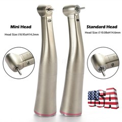NSK Style Dental 1:5 Increasing Contra Angle Fiber Optic Handpiece E-type Motors