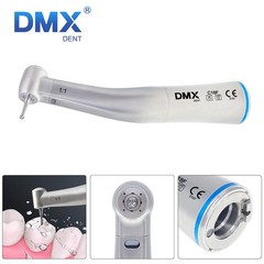 DMXDENT C8F Dental 1:1 Fiber Optic LED Contra Angle Handpiece Low Speed Fit NSK
