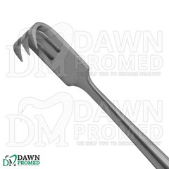 2 Pcs Senn Miller Retractors Sharp & Blunt 6 3/8″ Double Ended Dermatology Set