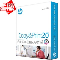 HP Printer Paper 8.5 x 11 Paper Copy &Print 20 lb 1 Ream Case – 500 Sheets USA