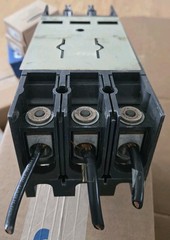 Industrial Circuit Breaker TFJ236200WL-200 Amp 600Vac 500Vdc Used