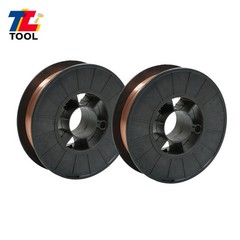 2 Pack ER70S-6 .023″ (0.6 mm) Mild Steel MIG Welding Wires 10Lbs Spool Wire