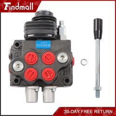 Findmall 2 SPOOL 10GPM 4000PSI LV22RFSTKAB Hydraulic Valve for Loader