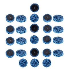 50 PCS 2 Inch Blue Quick Change Easy Strip & Clean Disc For Paint Rust