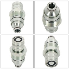 373-6968 Female Flat Face Coupler Compatible For Caterpillar 226D 262D 279D