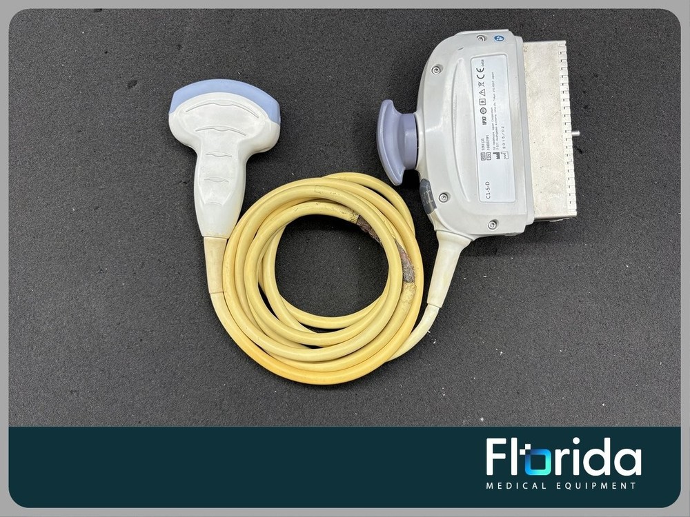 2015 GE HEALTHCARE C1-5-D CONVEX ULTRASOUND TRANSDUCER PROBE 5261135 FOR PARTS