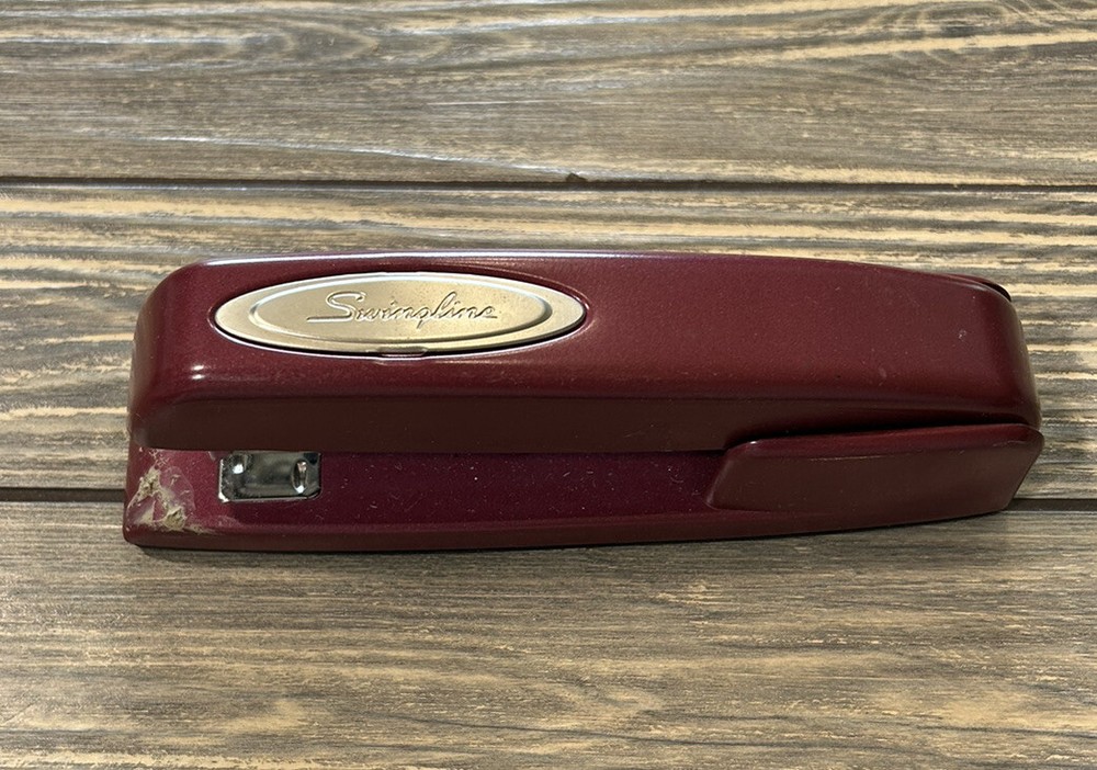 Vintage Swingline Maroon Stapler ACCO Brands