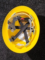 Pip 280-EV6161V-20 Hard Hat, HDPE, 6 Point Ratchet, Type 1, Class C, Yellow