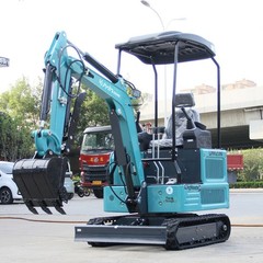 1.8 Ton Mini Excavator Kubota Diesel 4000 lbs Crawler Pilot Digger Free Shipping