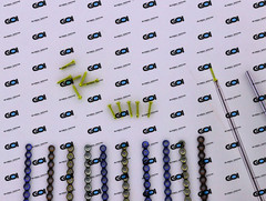 1.5mm Mini Adaption Plates w/ Cross Drive Screws 71 Pcs Set Titanium Grade V