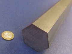 4140 Alloy Steel Hex Rod 2.00″ Hex x 5 Foot Length