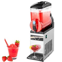 Uimoso 15L Commercial Frozen Drink Machine for Slushies and Smoothies