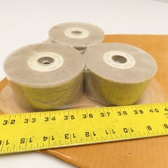 Norton 50A60-J8VH 4-1/2″ x 2-1/4″ OD x 1″ Bore Alundum Grinding Wheel Lot Of 3
