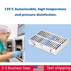 Stainless Sterilization Cassette cassette Signature 10 Instrument Capacity