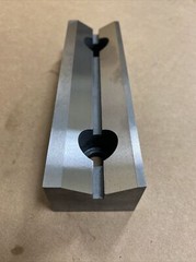 6” Horizontal V Jaw For Kurt Vises 4140 Hardened & Precision Ground Made In USA