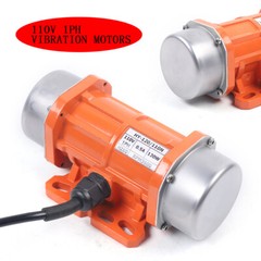 110V 120W Industrial Vibration Motor 1 Phase For Vibrating Screen W/ Controller