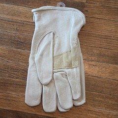Firm Grip Leather Work Gloves Size 2XL Cowhide Heavy Duty Premium Utility New