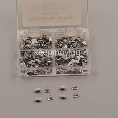 Dental Orthodontic Buccal Tube 2nd Molar Roth 0.022 Bondable Non-Conv Mesh Base