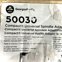 4 Compact Coreless Spindle Kit for Universal Toilet Roll Dispensers by GP PRO