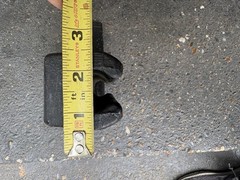 2 Scarifier Tips, Fits Some Gallion, Komatsu Motor Graders, 31281C, 1266753H1