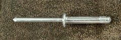 Dome Head Pop Rivets – 3/16″ x 1 in – Aluminum Body – for Kayak Boats – Qty 50