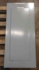 Square D 250 Amp 480V 3PH Panel W/ 100A 30A 20A EDB Bolt-On Breakers & Door
