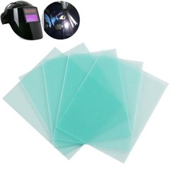 Welding Mask Clear Replacement Protective Lens Lenses Board 10 Pack PC Plastic