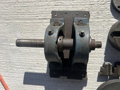 Pratt 4.5” (115 mm) 4-Jaw Lathe Chuck with Pulley and draw bar MADE IN ENGLAND