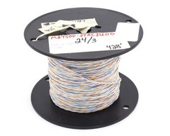 M27500-24RC3U00, 24/3 Silver-Coated Copper PTFE Insulated Twisted Triple, 25ft