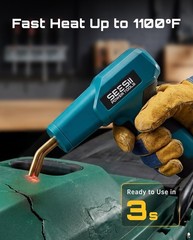 150W Professional Plastic Welder and Hot Stapler Repair Kit with 20PCS Rods