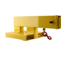 31-79in Forklift Mounted Crane Boom Extension Heavy Duty Steel Construction