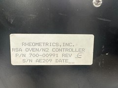 RHEOMETRICS INC. RSA OVEN/N2 ENVIROMENTAL CONTROLLER #700-00991 REV-E