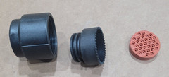 Deutsch 88061-24-31 24 Pin Circular Connector Insert Orange WTA10-24-00 MIL-SPEC