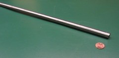 4140/4142 Steel Rod, Metric 10 mm Dia. (-0.051) x 3 FT Length