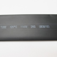 1.375″ ID Black Heat Shrink Tube 2:1 ratio (8 inches) polyolefin foot/ft/to 35mm