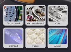 500X Digital Microscope 1080P 2.0inch Video Coin Microscop with Magnifying Glass